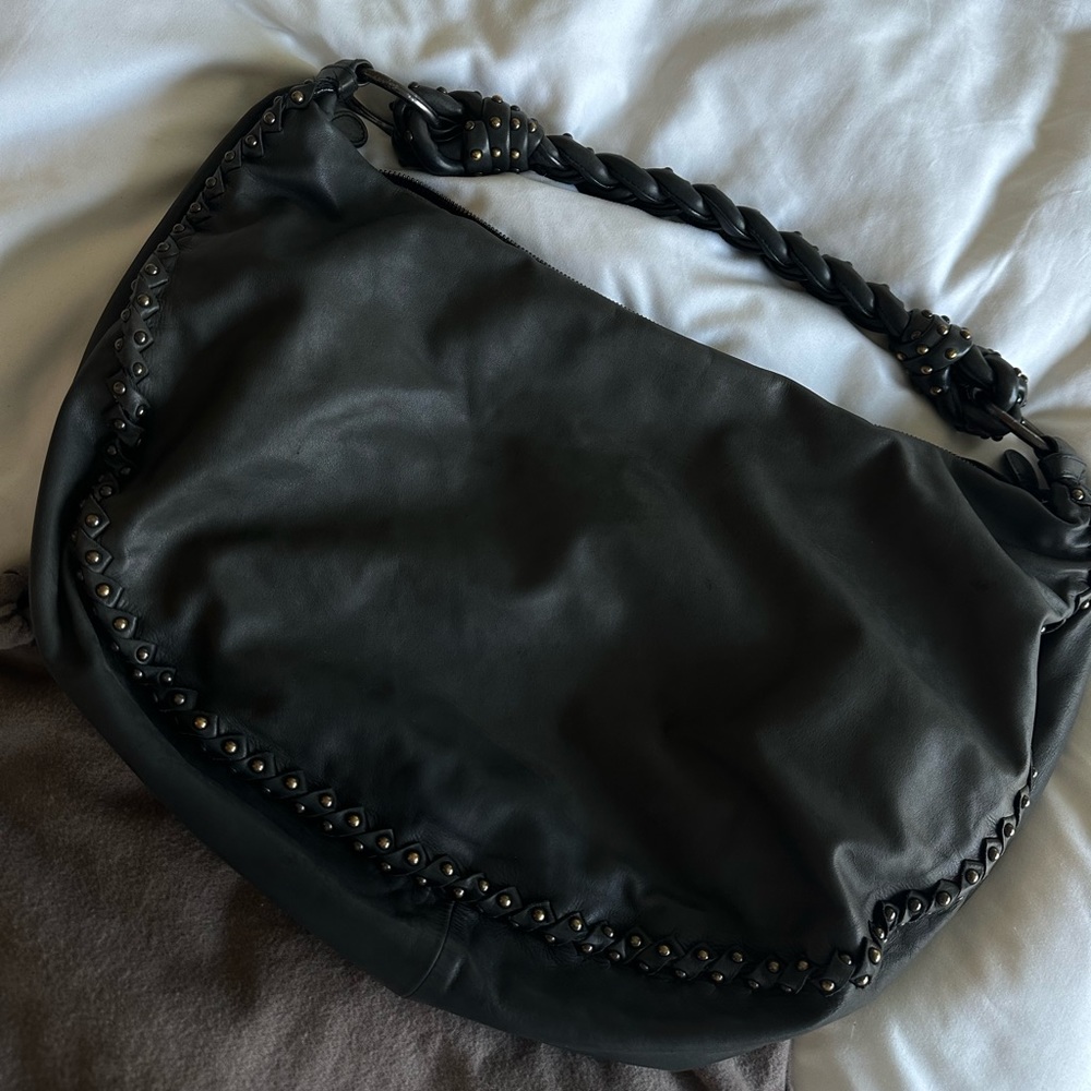 Bottega Veneta studded hobo bag